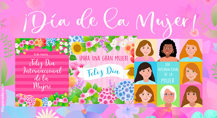 Tarjetas del Día de la Mujer