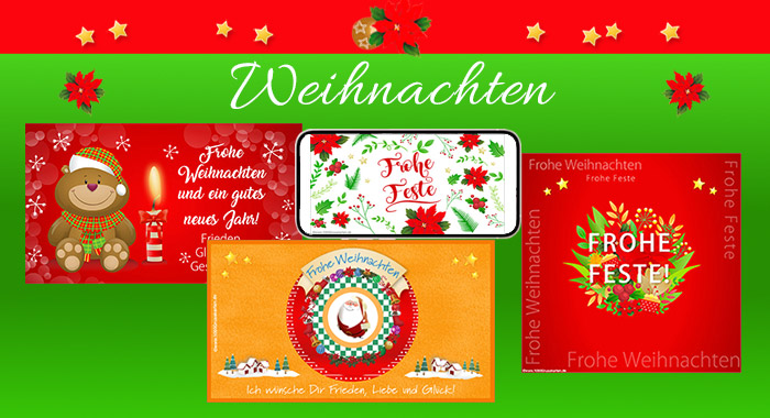 Weihnachten E-Cards