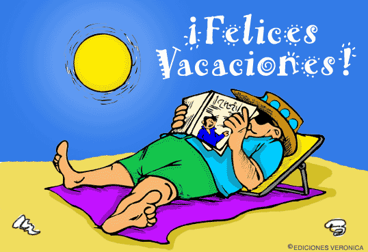 Tarjeta - Felices Vacaciones.