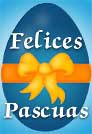 Huevo para desear feliz Pascua
