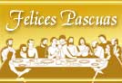 Tarjeta con la última cena