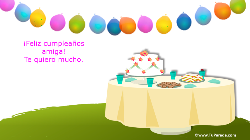 Feliz cumpleaños