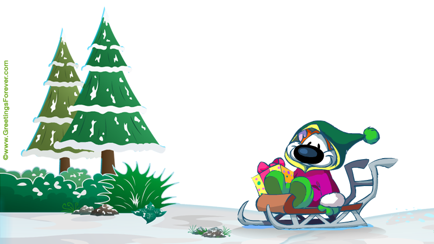 Create Christmas ecard