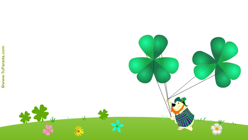 Crear tarjeta de San Patricio