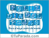 Para el mejor padre en celeste