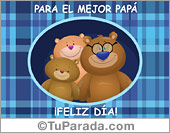 Tarjeta para el mejor papá