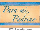 Para mi padrino