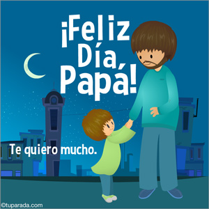 Tarjetas postales: Tarjeta Feliz Día Papá