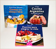 Tres libros para todos los paladares.