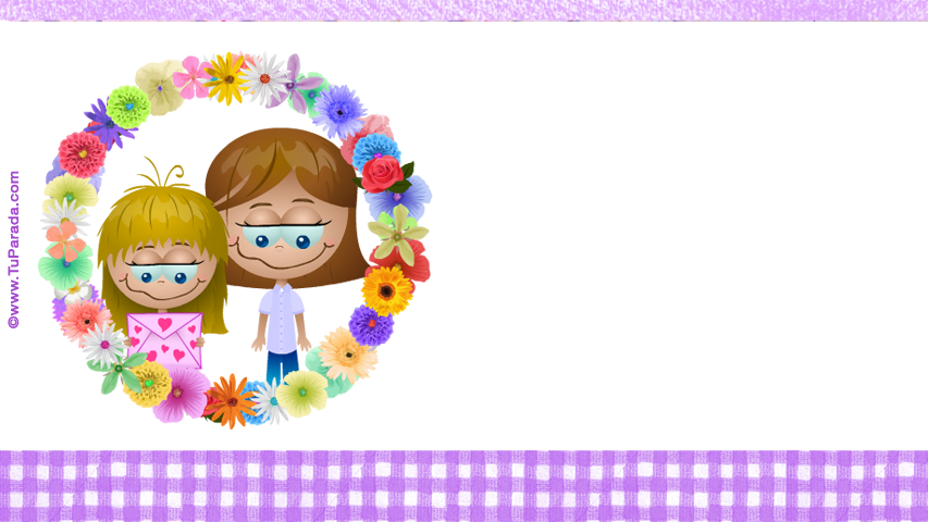 Crear tarjeta de Día de la madre