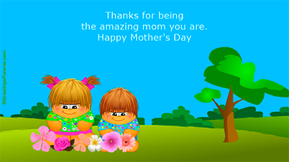Create Mother's Day ecard