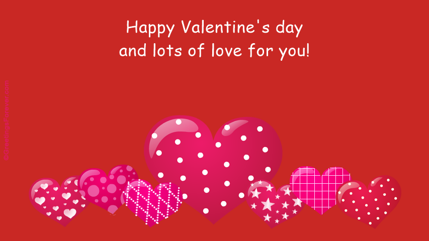 Lots of love - Valentine's Day, ecards