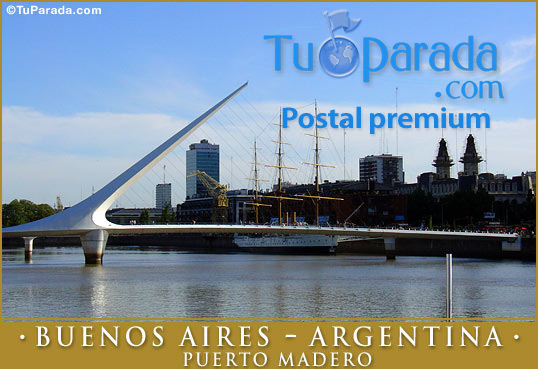 Tarjeta - Puerto Madero Buenos Aires