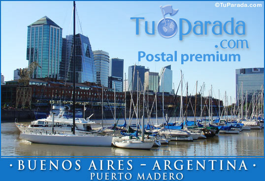 Tarjeta - Puerto Madero - Buenos Aires