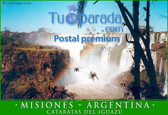 Tarjeta - Cataratas del Iguazú