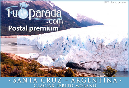 Tarjeta - Glaciar Perito Moreno