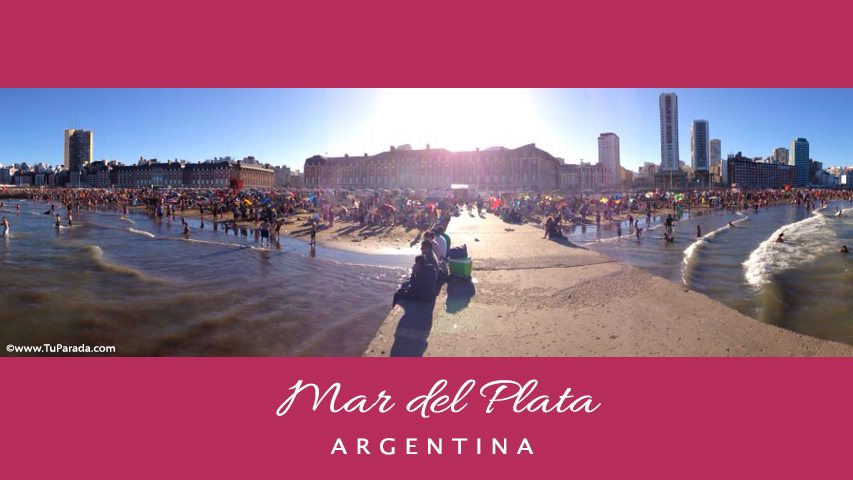 Playa de Mar del Plata - Argentina