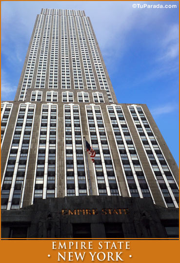 Tarjeta - Empire State - New York