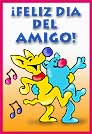 Feliz día del amigo con música