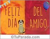 Feliz día del amigo especial