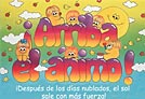 Arriba el ánimo