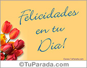 ¡Felicidades!
