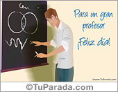 Tarjeta Día del profesor