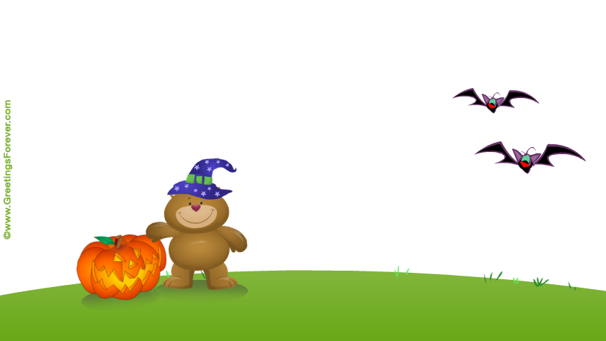 Create Halloween ecard