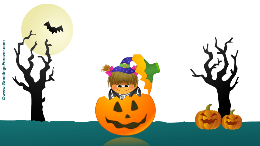 Create Halloween ecard