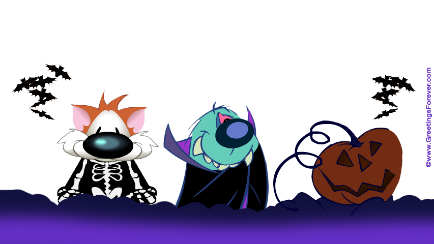 Create Halloween ecard