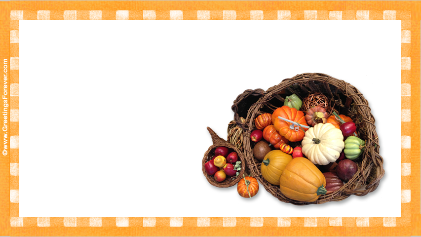 Create Thanksgiving ecard