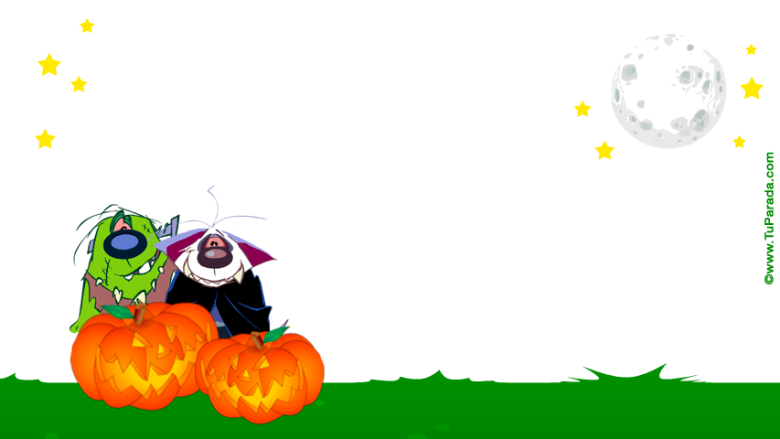 Crear tarjeta de Halloween