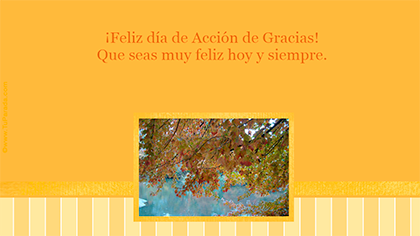 Crear tarjeta de Acción de Gracias