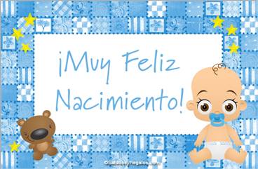 Origen y significado de Tarjeta de nacimiento celeste