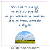 Que Dios te bendiga en este día especial.