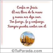 Confía en Jesús
