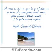 A veces sentimos...