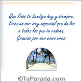 Gracias por ser como eres
