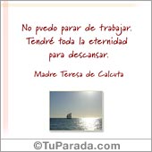 No puedo parar de trabajar...