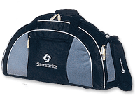 Bolso deportivo Samsonite black and grey.