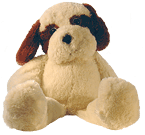 Perro de peluche grande