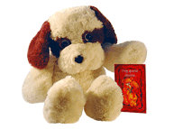Perro de peluche grande