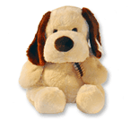 Perro de peluche mediano