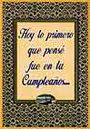 Tarjeta de cumpleaños