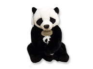 Oso panda con osito - Marca Russ.