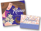 Libro Reinas con tarjeta