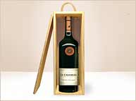 Estuche de madera de un vino La Chamiza
