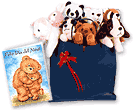 Bolsa de muñecos miniatura.