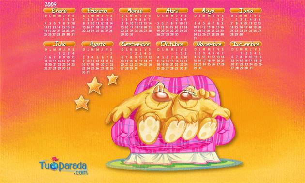 Origen y significado de Calendario Osito Gran día - 2009