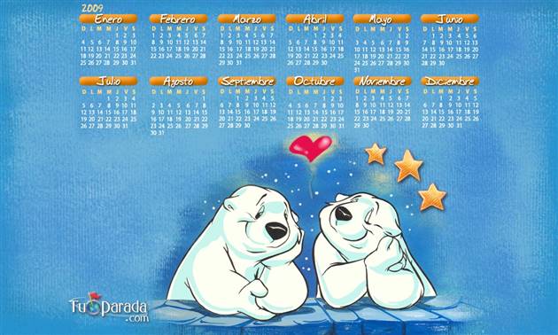 Origen y significado de Calendario Ositos - 2009